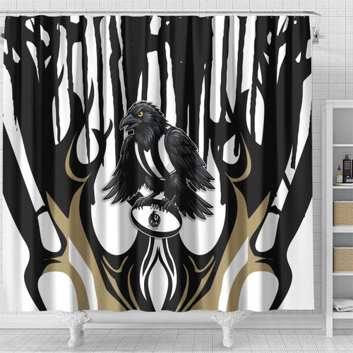 Collingwood Black Shower Curtain Unique Style