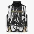 Custom Collingwood Black Sleeveless Puffer Jacket Unique Style