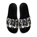 Collingwood Black Slide Sandals Unique Style