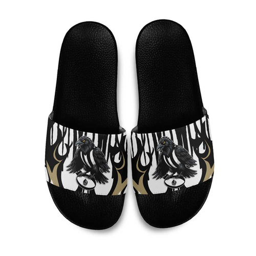 Collingwood Black Slide Sandals Unique Style