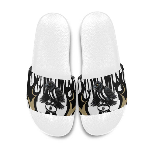 Collingwood Black Slide Sandals Unique Style