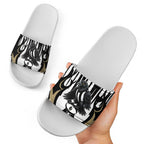Collingwood Black Slide Sandals Unique Style