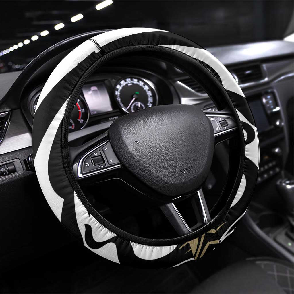 Collingwood Black Steering Wheel Cover Unique Style
