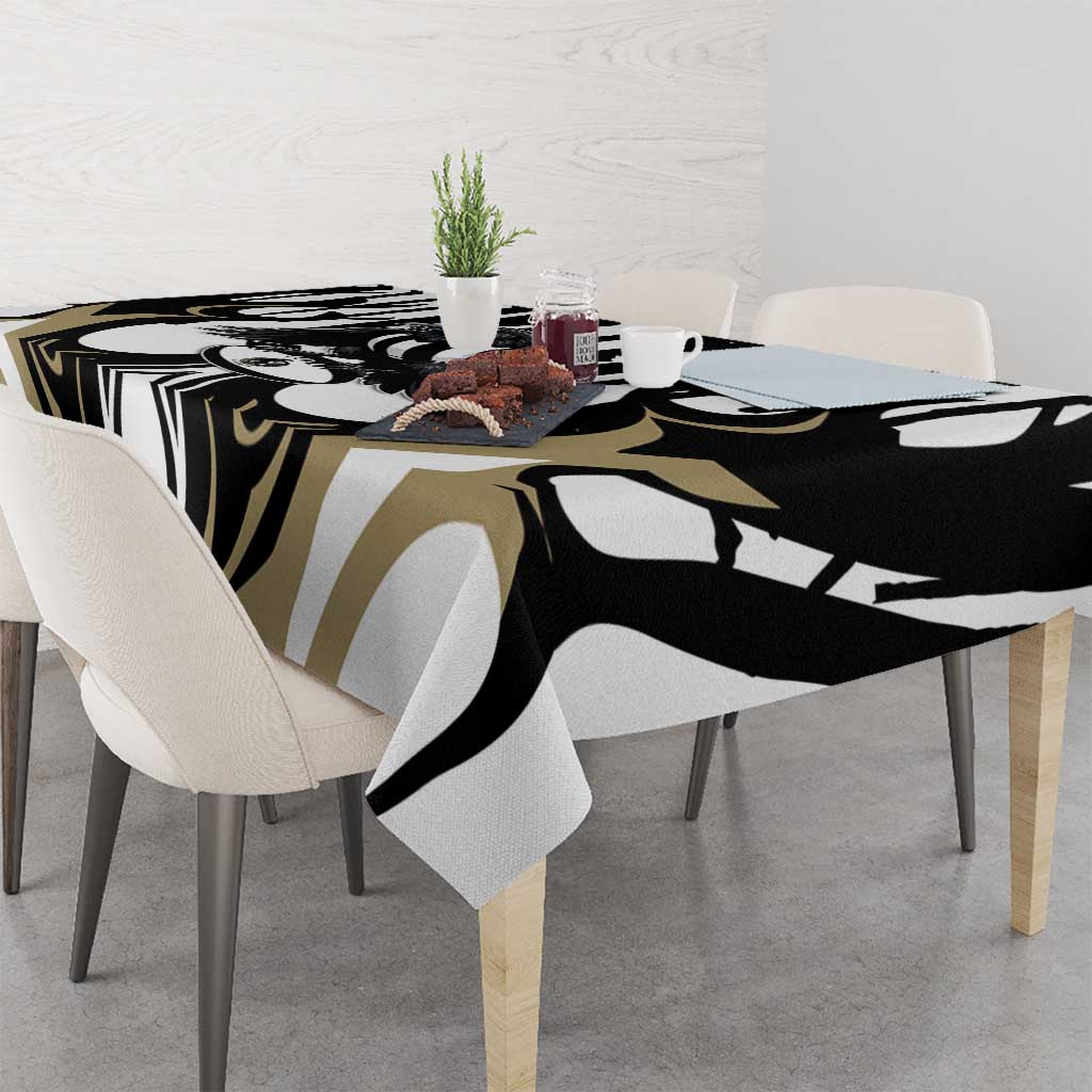Collingwood Black Tablecloth Unique Style