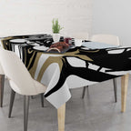 Collingwood Black Tablecloth Unique Style