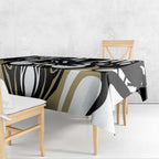 Collingwood Black Tablecloth Unique Style