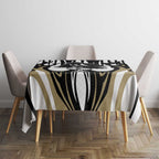 Collingwood Black Tablecloth Unique Style