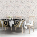 Collingwood Black Tablecloth Unique Style