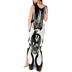 Custom Collingwood Black Tank Maxi Dress Unique Style