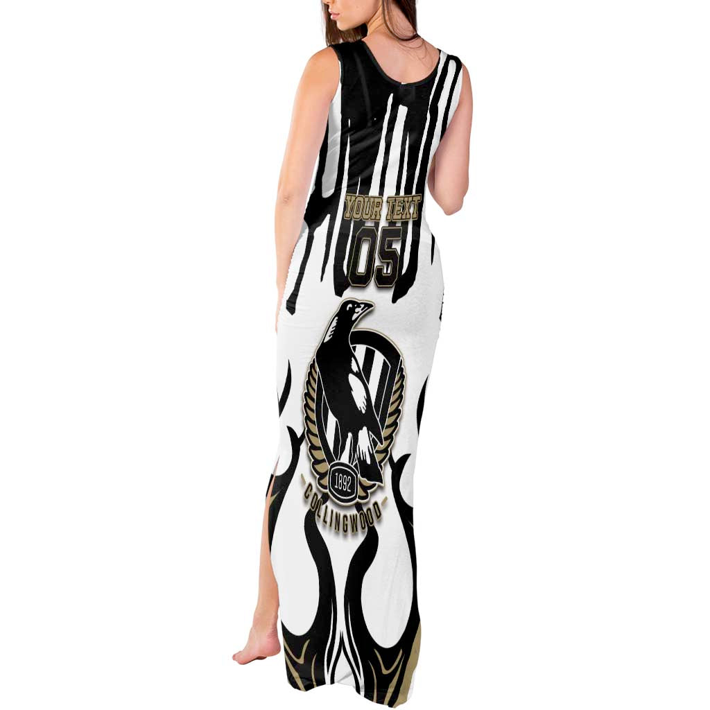 Custom Collingwood Black Tank Maxi Dress Unique Style