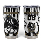 Custom Collingwood Black Tumbler Cup Unique Style