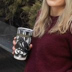 Custom Collingwood Black Tumbler Cup Unique Style