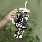 Custom Collingwood Black Tumbler With Handle Unique Style