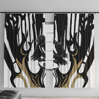 Collingwood Black Window Curtain Unique Style