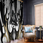 Collingwood Black Window Curtain Unique Style