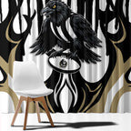 Collingwood Black Window Curtain Unique Style