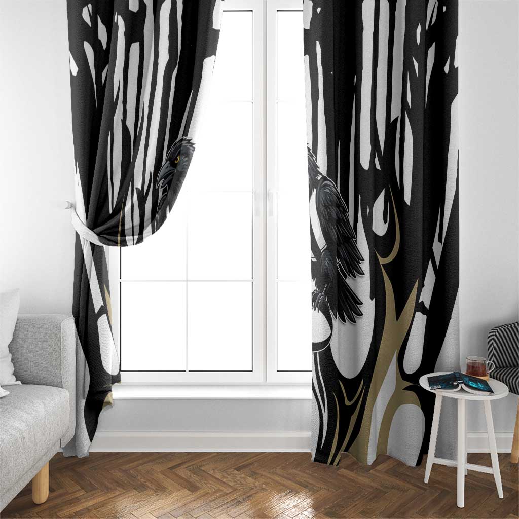 Collingwood Black Window Curtain Unique Style