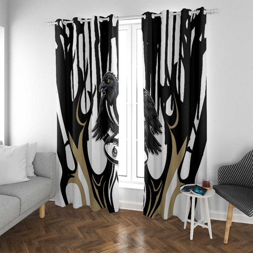 Collingwood Black Window Curtain Unique Style