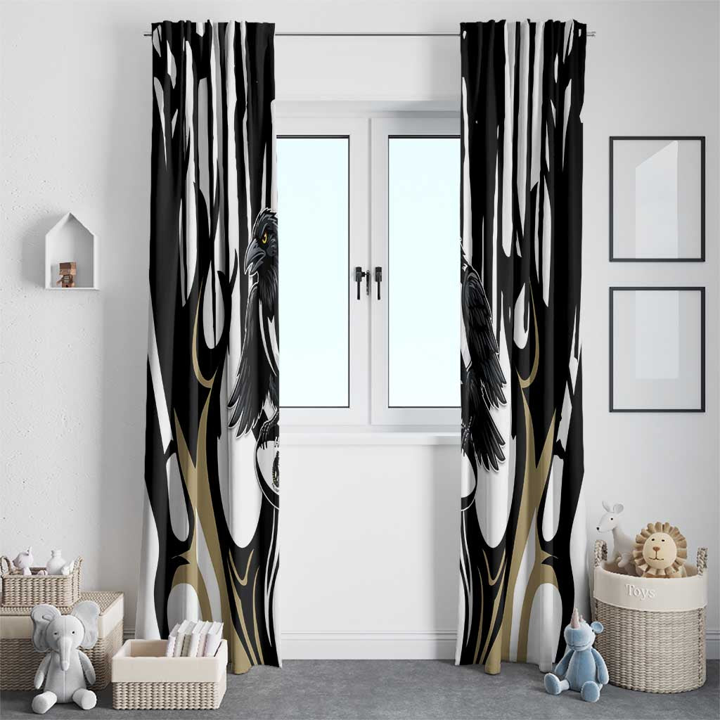 Collingwood Black Window Curtain Unique Style