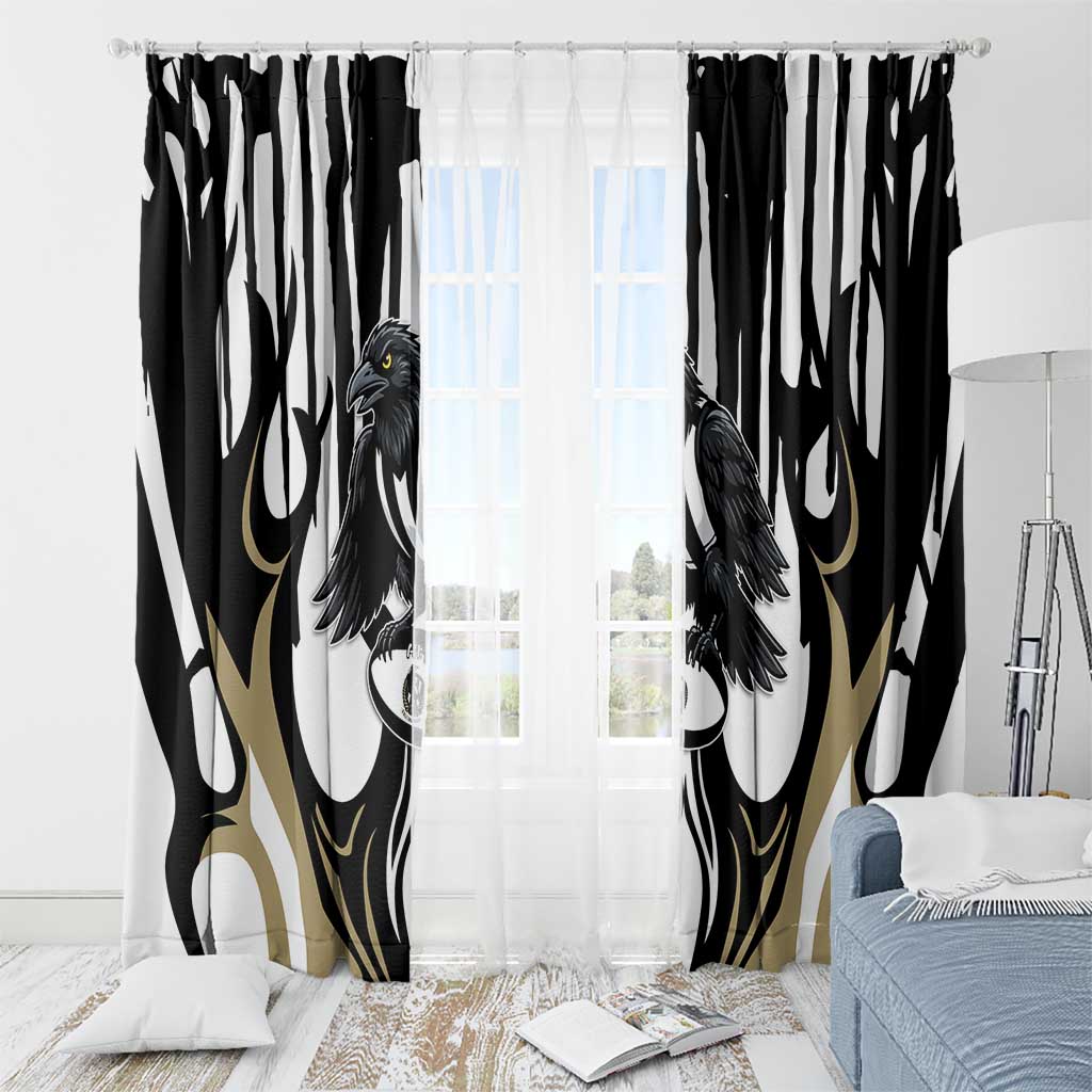 Collingwood Black Window Curtain Unique Style