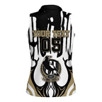 Custom Collingwood Black Women Sleeveless Polo Shirt Unique Style