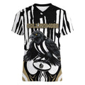 Custom Collingwood Black Women V-Neck T-Shirt Unique Style