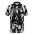 Custom Collingwood Black Zipper Polo Shirt Unique Style
