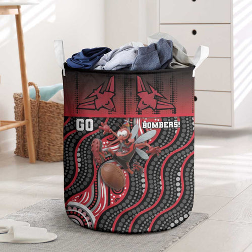 Essendon Go Bombers Laundry Basket Don The Sash