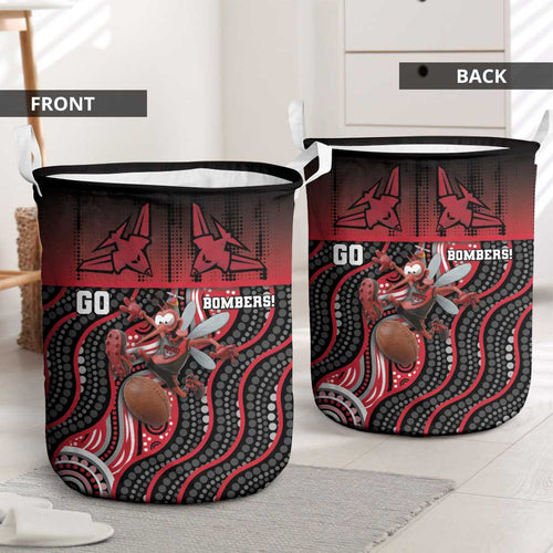 Essendon Go Bombers Laundry Basket Don The Sash