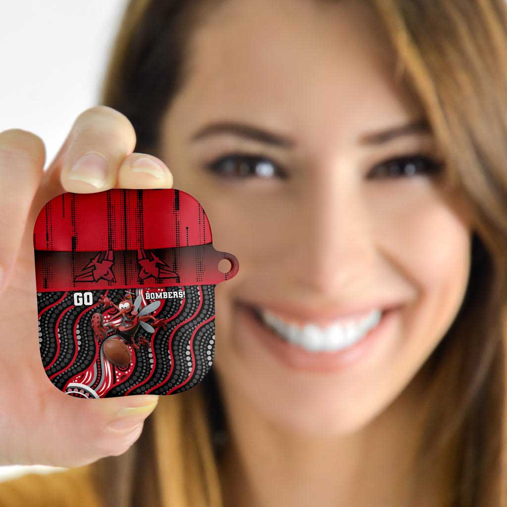 Essendon Go Bombers AirPods Case Don The Sash