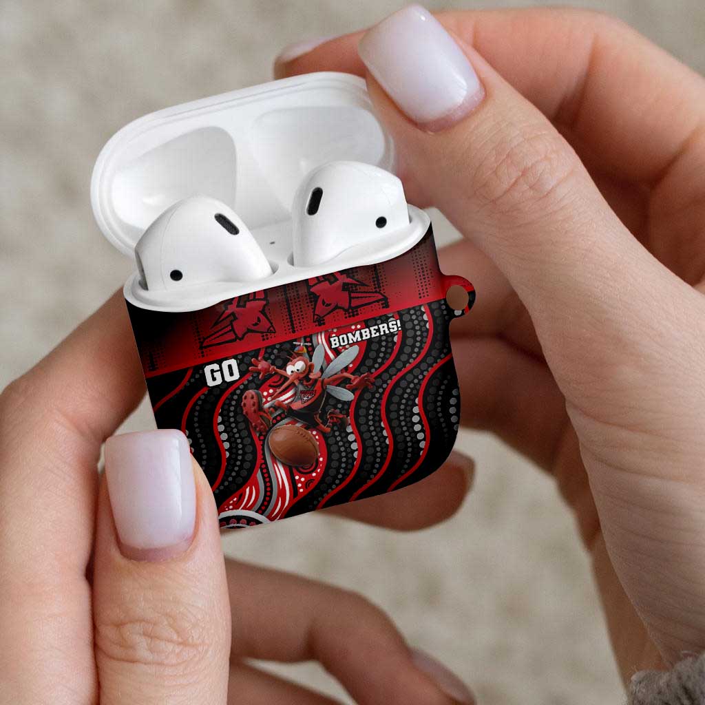 Essendon Go Bombers AirPods Case Don The Sash