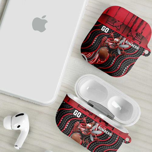 Essendon Go Bombers AirPods Case Don The Sash