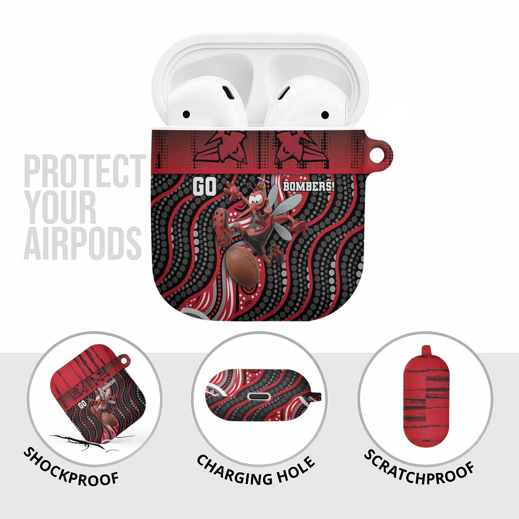 Essendon Go Bombers AirPods Case Don The Sash
