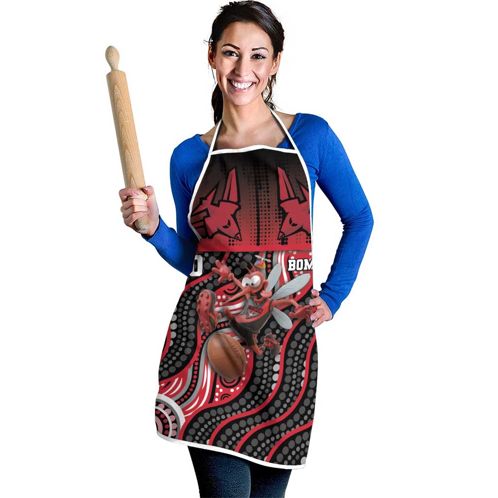 Essendon Go Bombers Apron Don The Sash