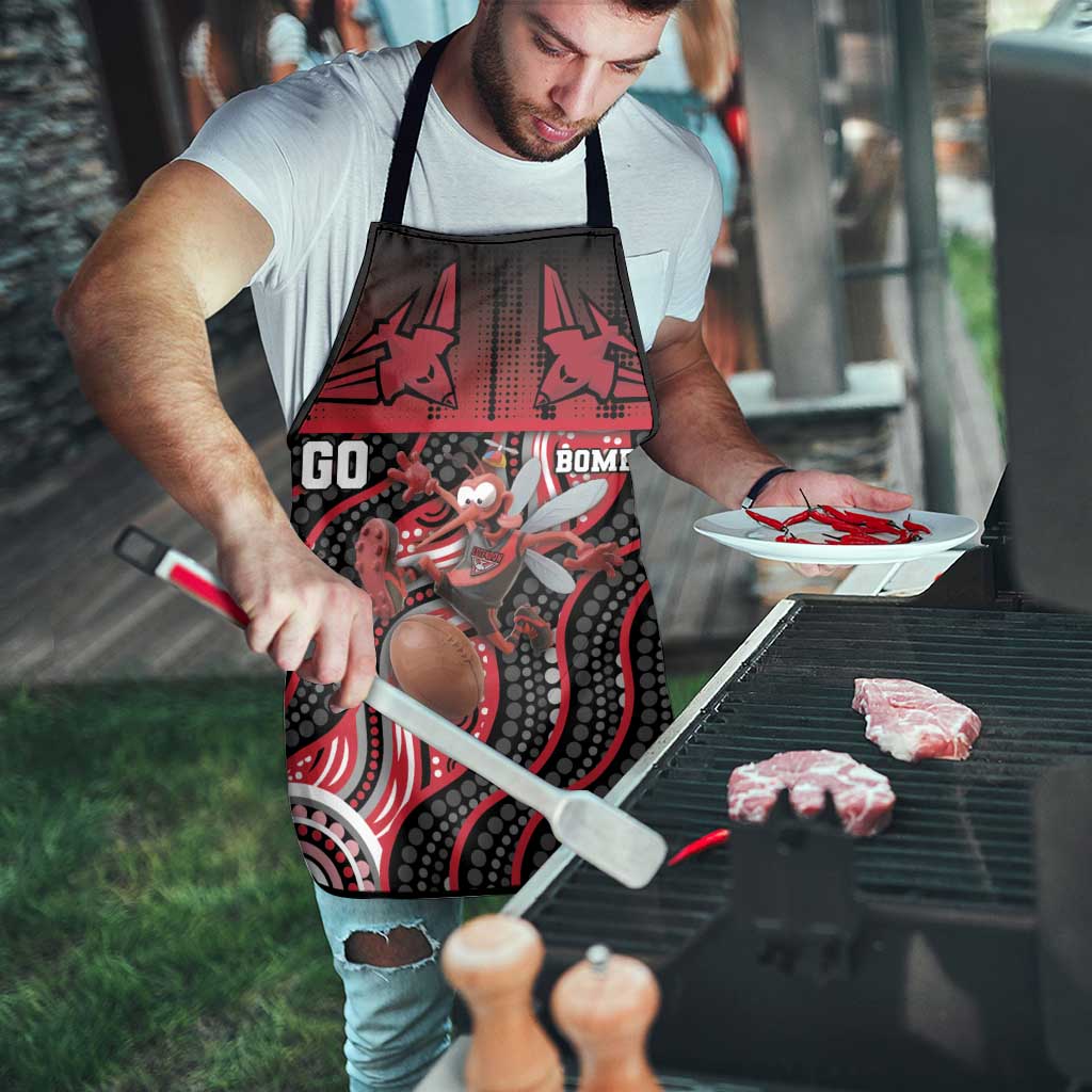 Essendon Go Bombers Apron Don The Sash