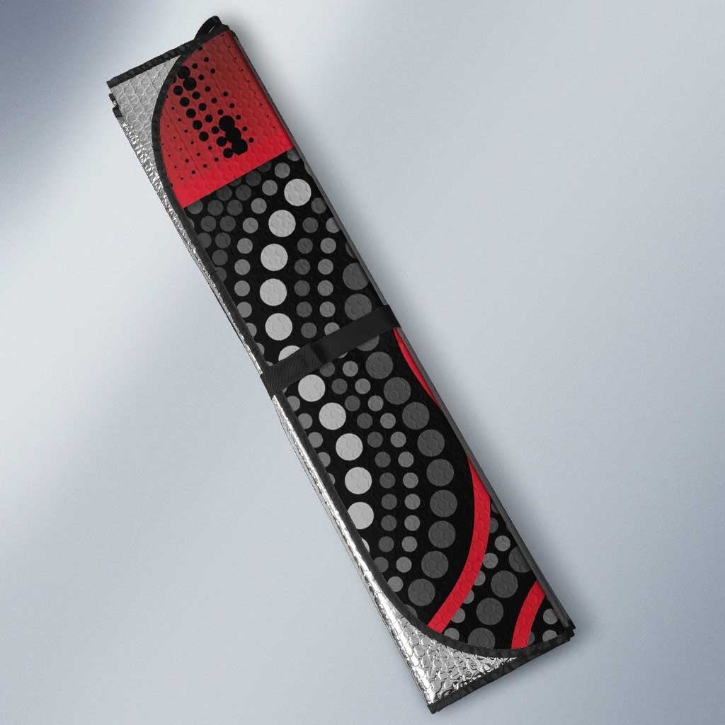 Essendon Go Bombers Auto Sun Shade Don The Sash