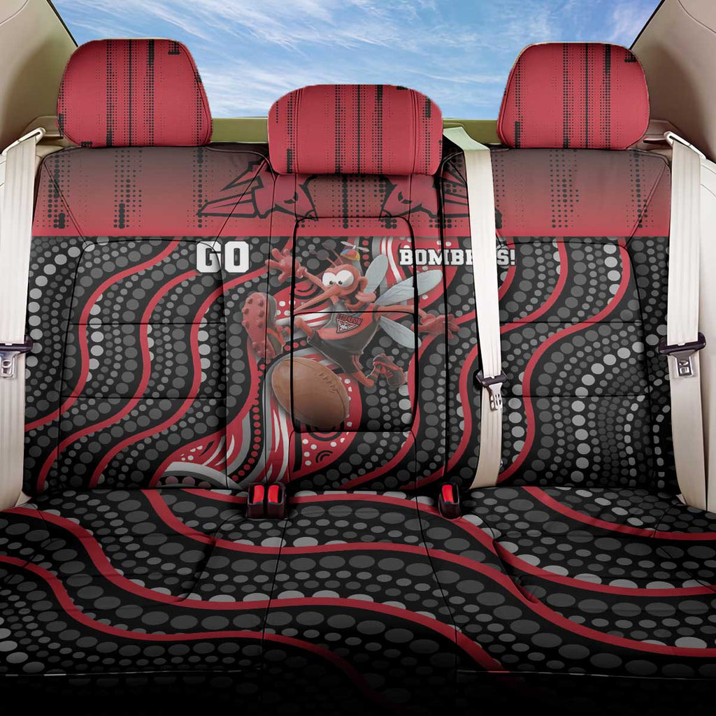 Essendon Go Bombers Back Car Seat Cover Don The Sash