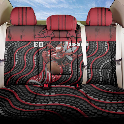 Essendon Go Bombers Back Car Seat Cover Don The Sash