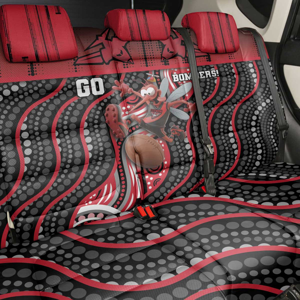 Essendon Go Bombers Back Car Seat Cover Don The Sash