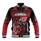 Custom Essendon Go Bombers Baseball Jacket Don The Sash