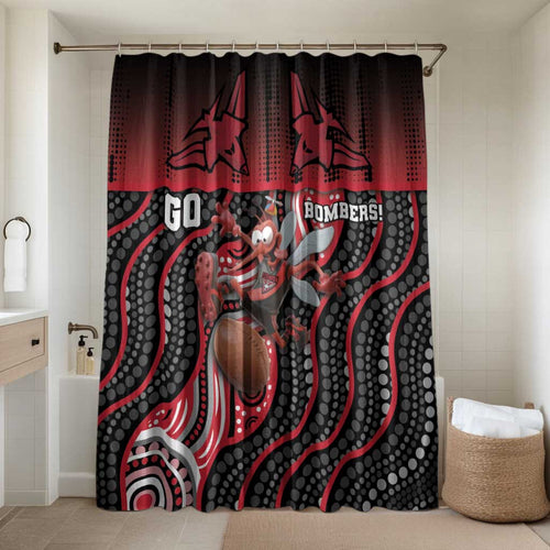 Essendon Go Bombers Bathroom Set Don The Sash