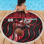 Essendon Go Bombers Beach Blanket Don The Sash