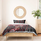 Essendon Go Bombers Bedding Set Don The Sash