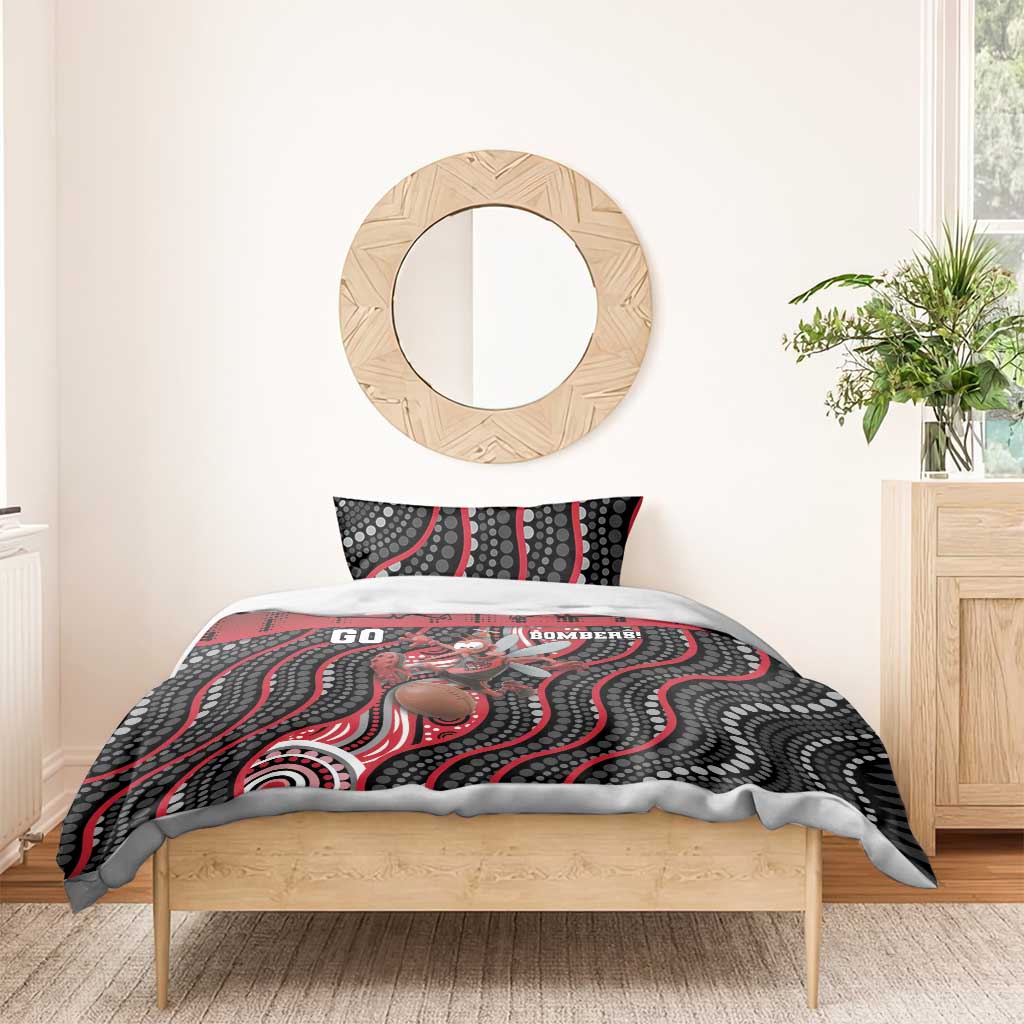 Essendon Go Bombers Bedding Set Don The Sash
