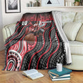 Essendon Go Bombers Blanket Don The Sash