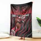 Essendon Go Bombers Blanket Don The Sash