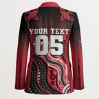 Custom Essendon Go Bombers Blazer Don The Sash