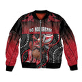 Custom Essendon Go Bombers Bomber Jacket Don The Sash