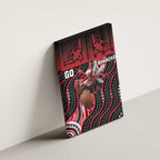 Essendon Go Bombers Canvas Wall Art Don The Sash