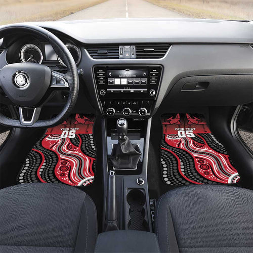 Custom Essendon Go Bombers Car Mats Don The Sash